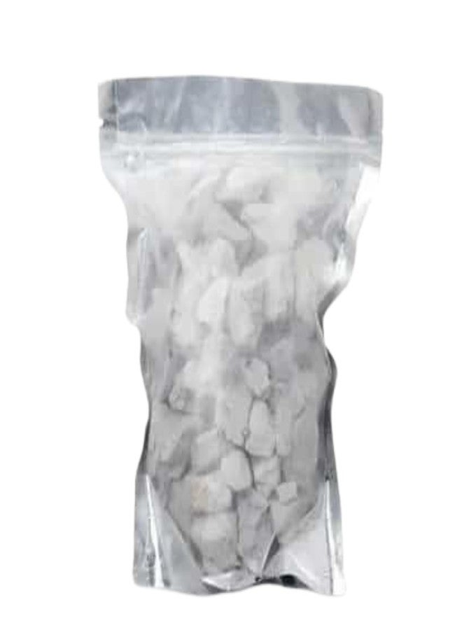 برايتيفاي - طين أبيض غير محمص - عبوة 500 غرام - قطع من حجر الخادي الطبيعي - قطع من الأرض الخام للاستخدامات الفنية والثقافية التقليدية - الحرف اليدوية - المشاريع التعليمية - Image 1